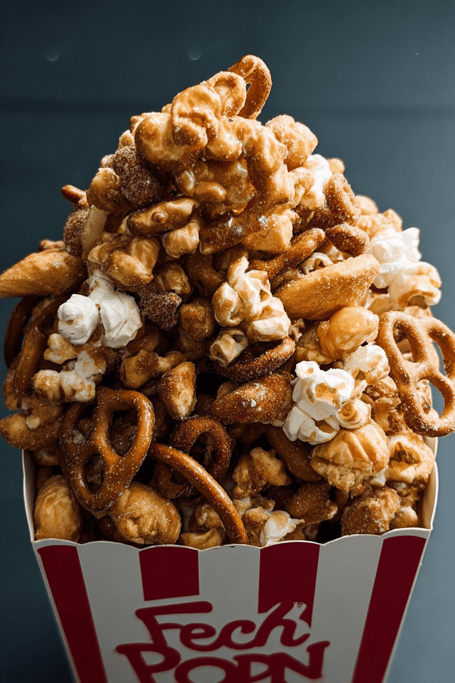 Easy Caramel Corn Snack Mix: Your Go-To Party & Game Day Treat